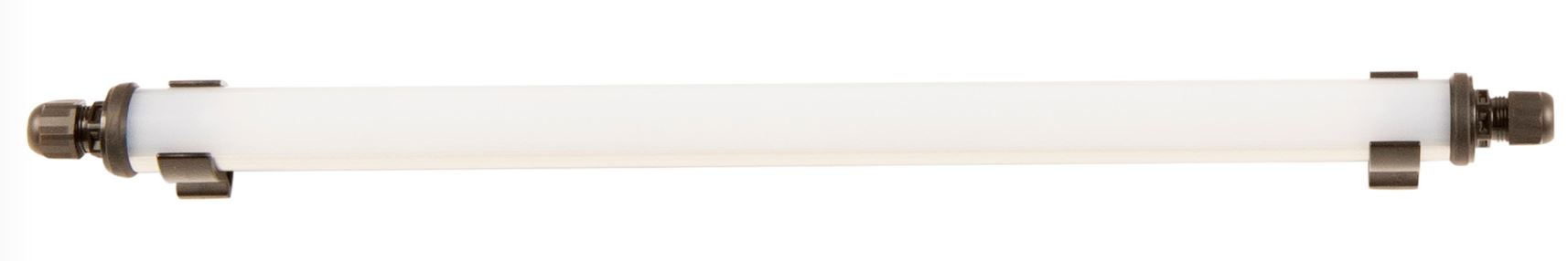 Série 23 LED : 10 watts/ 24-42 volts AC/DC - 490 mm (version luminaire simple) - 520 mm (version luminaire DU)