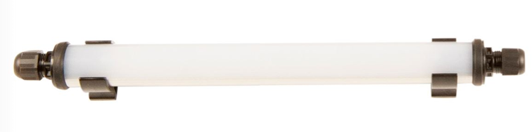 Série 23 LED : 5 watts / 24-42 volts AC/DC - 350 mm (version luminaire simple) - 380 mm (version luminaire DU)