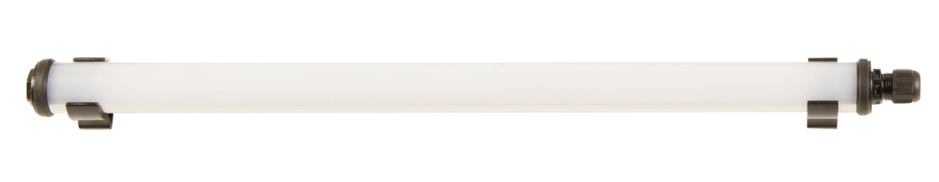 Série 23 LED : 10 watts/ 24-42 volts AC/DC - 490 mm (version luminaire simple) - 520 mm (version luminaire DU)